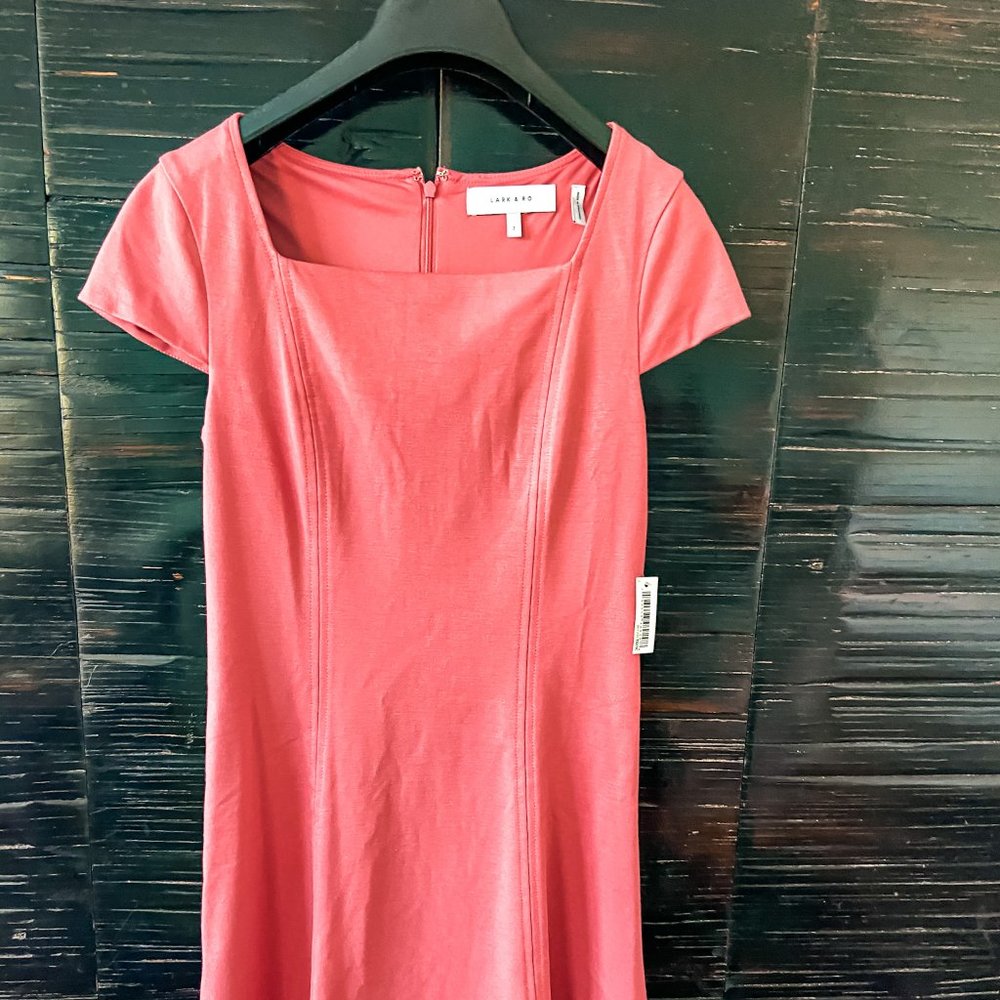 Women's Cap Sleeve Square Neck